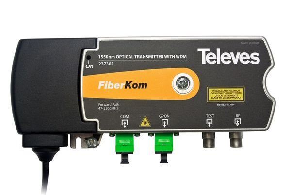 TELEVES Deutschland Sender UOS15501310 FTTH SAT und DVB-T2 über ein -Art. 237301
