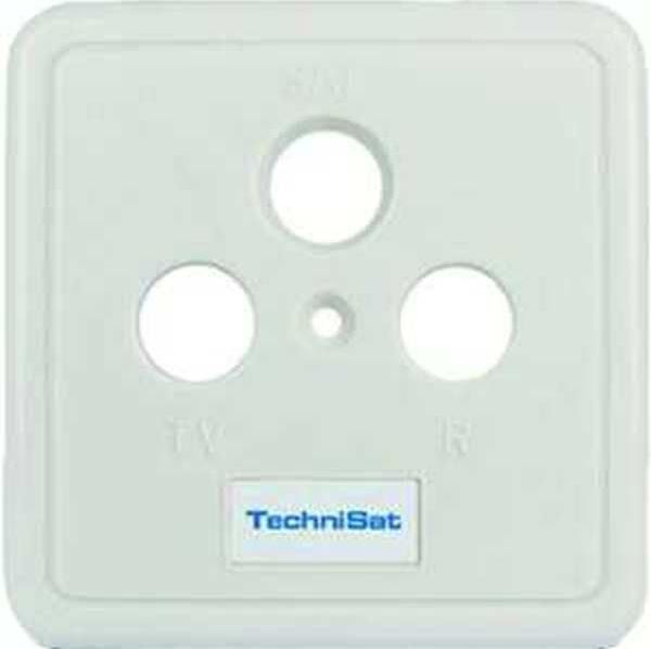 TECHNISAT SAT-Abdeckung f. Steckdose SV 500 + RV 500 -Art. 0000/3076