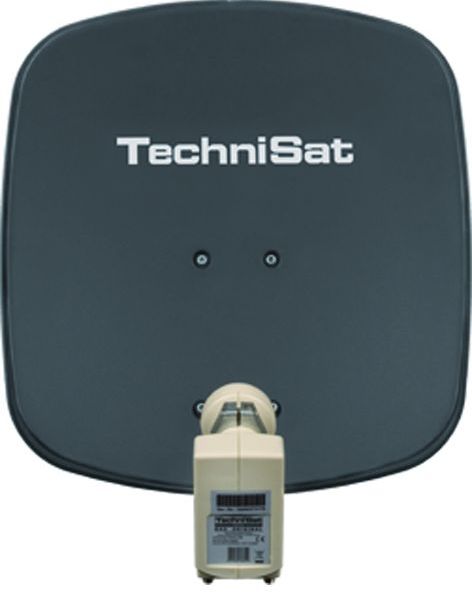 TECHNISAT DigiDish 45 Aussenanlagen m. AZ/EL u. Universal Twin LNB grau -Art. 1345/2882