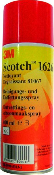 3M Reinigungs- und Entfettungsspray Scotch1626 400ml -Art.7100036918