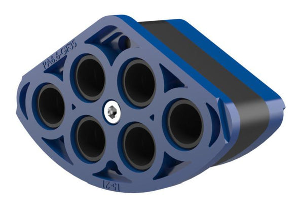 HAUFF Kabeldurchführung Segmento z. Einbau in Systemdeckel 6x21 -Art.3030300182