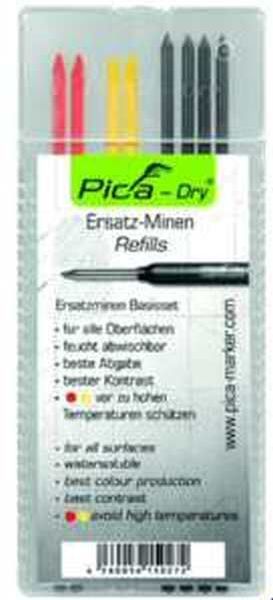 PICA Ersatzminen-Etui Basis-Set 4020 für Pica Dry -Art. 4020