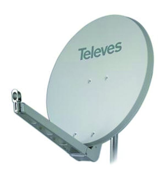 TELEVES Deutschland SAT-Spiegel S150-W 155x166cm Classic-Line weiss -Art. X7105