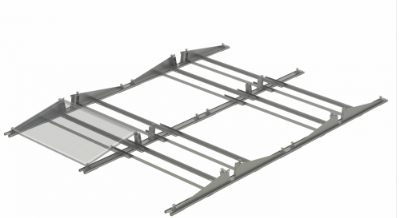 Clenergy Flachdachbausatz 4X11 Ost West