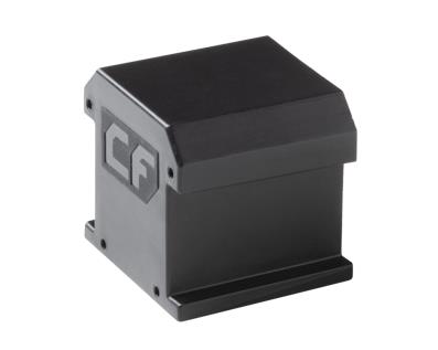 ClickFit Esdec - EVO Endkappe ohne Endklemmenhalterung Schwarz (100-8066-B)