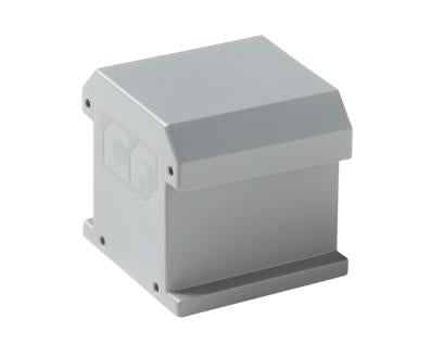 ClickFit Esdec EVO Endkappe ohne Endklemmenhalterung, grau (100-8066)