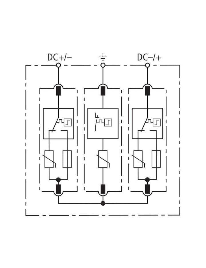 DEHN guard Überspannungsschutzgerät M YPV SCI 1000 V