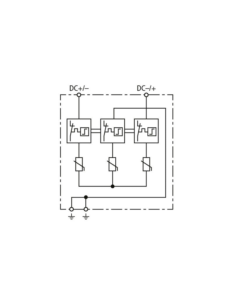 DEHN Überspannungsschutzgerät DC 1200 V Typ 1+2