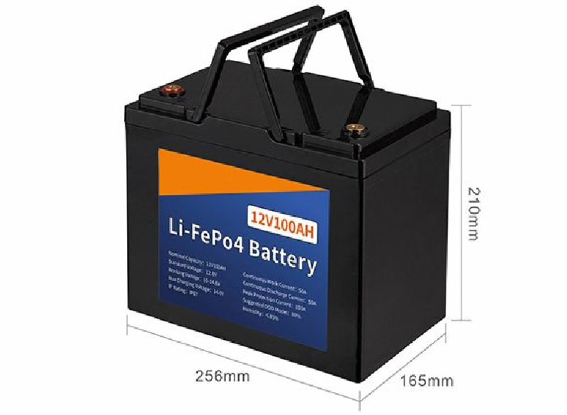 E-AblePower 12V100Ah Lithium-Batterie LiFePo4 1.28 kWh
