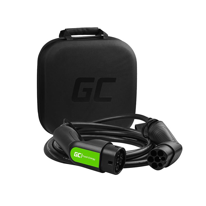 Green Cell LADEKABEL FÜR ELEKTROAUTOS 32A, 22KW, 5M