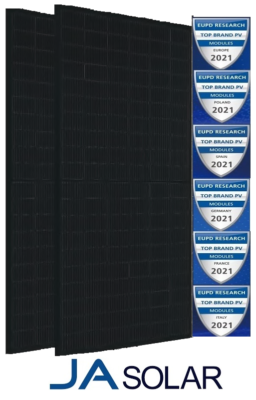 JA SOLAR Solarmodul JAM54S31-HC MONO 405W MR Vollschwarz