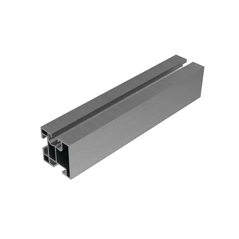 Neosys Aluminiumprofil 222 cm mit zwei Kanälen für T-Schrauben (K-70-2220)