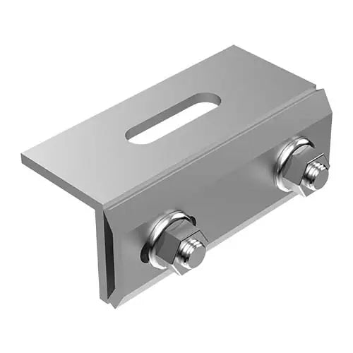 Neosys Montagehalter verstellbar mit Blechfalz, mit zwei Falten (K-24-Z)
