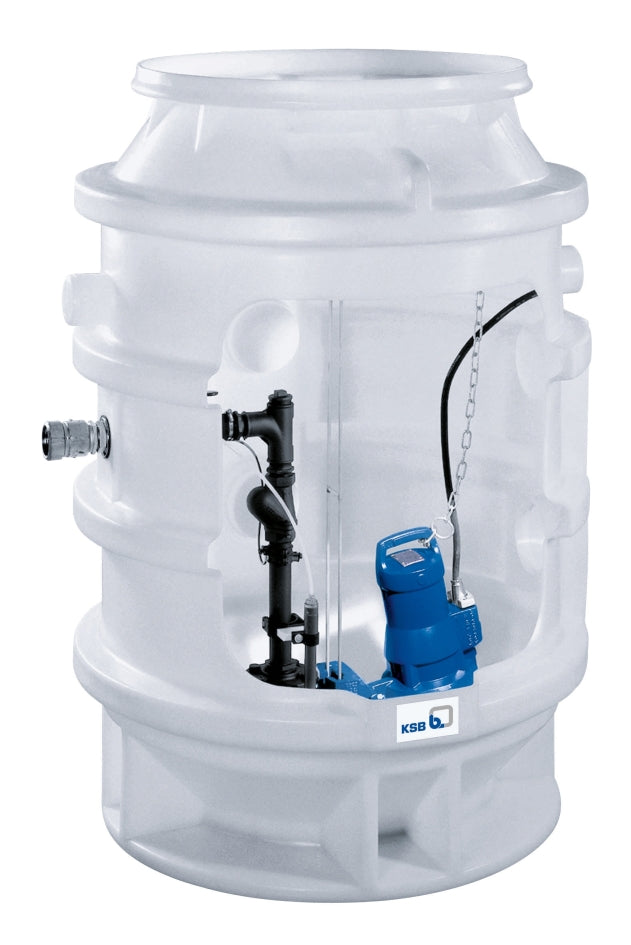 KSB Fertigpumpstation CK-E NF 50-4 DL mit 1 Amarex N F 50-170/022 ULG-130