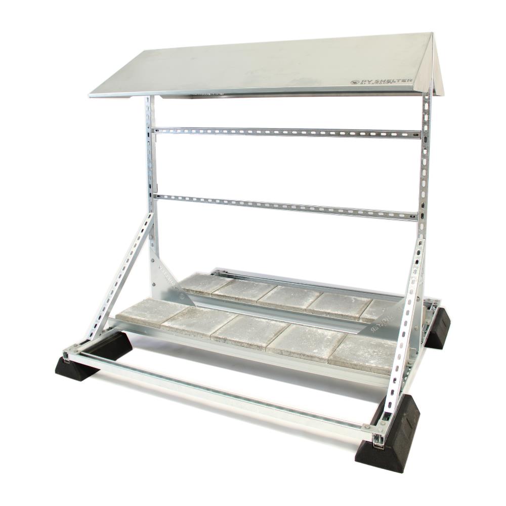 PVshelter - Wand-Boden-B2B-Wechselrichterrahmen Gebaut