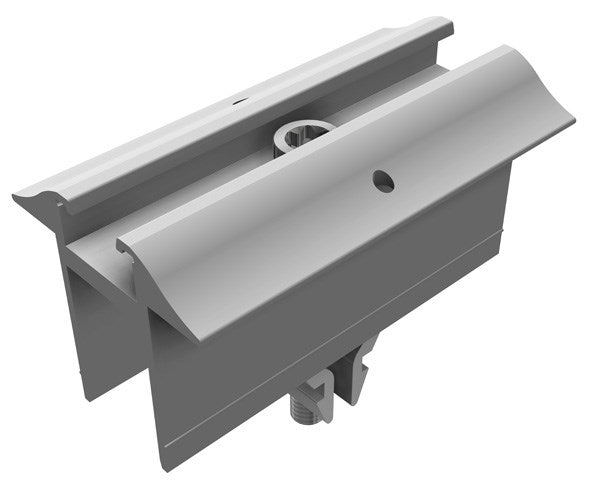 SL Rack Mittelklemme Vario 30-50 mm m. Erdung