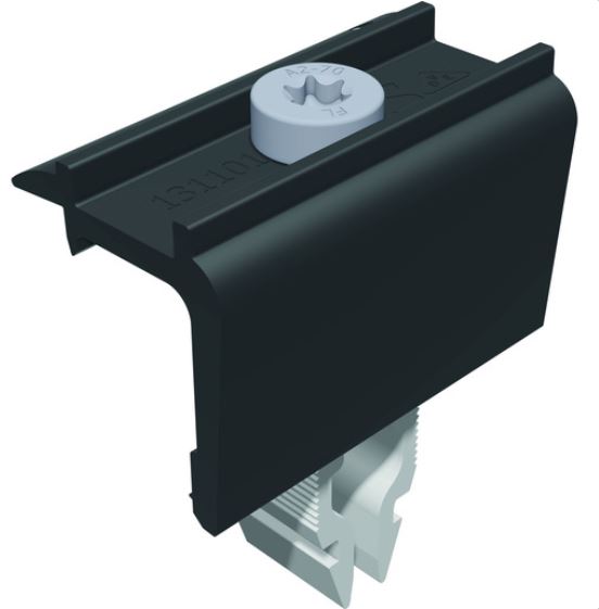 Schletter Endklemme Rapid16 30-40 schwarz eloxiert