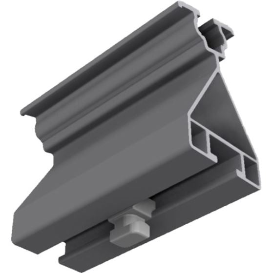 Schletter Flachdachsystem FixGrid FixZ-15 Aufständerung unten 96mm m. Verb