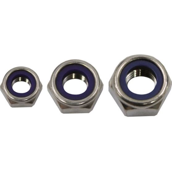 Schletter Mutter M8 6kant selbsts DIN985 A4