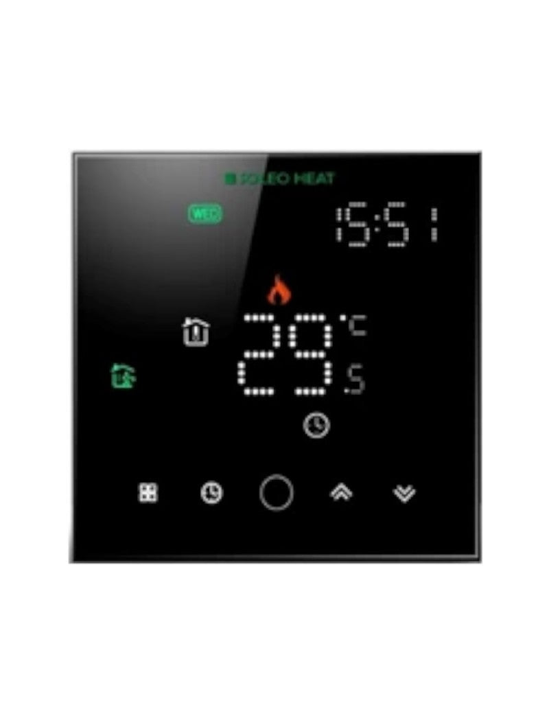 Soleo Heat Thermostat + Temperatursensor schwarz SHT-01CZ