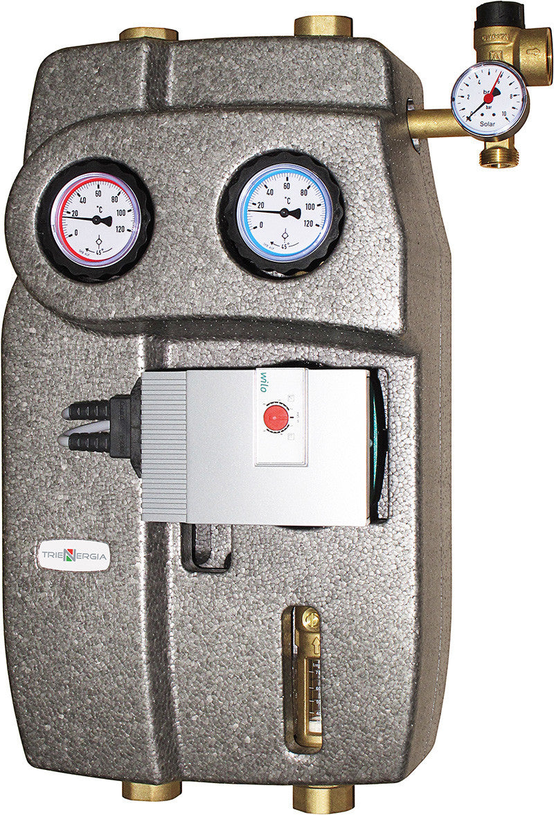 Trienergia Solarstat. SS60|100-D Doppelrohr