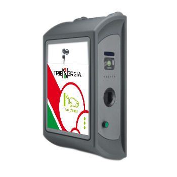 Trienergia Wallbox EV Wandladestation - Doppelt 22Kw