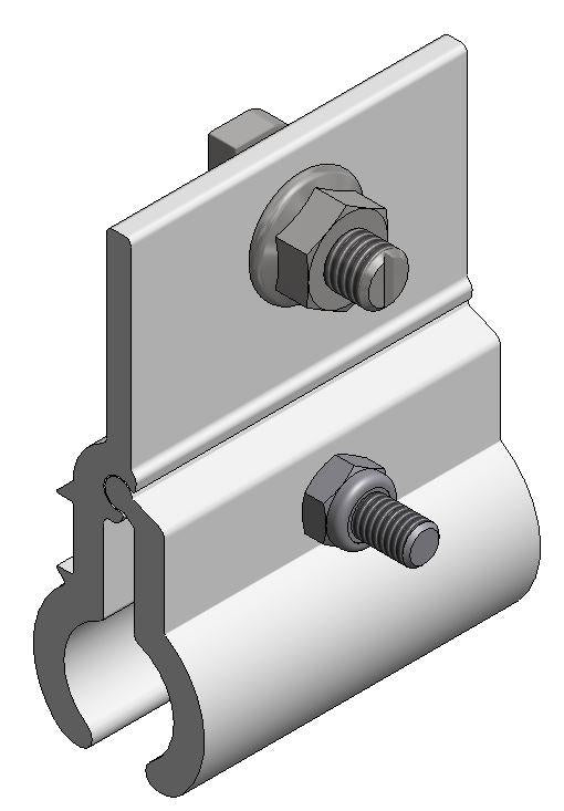 Van der ValkPitched Aluminium-Kalzip-Klemme (Profile vertikal) (727795)