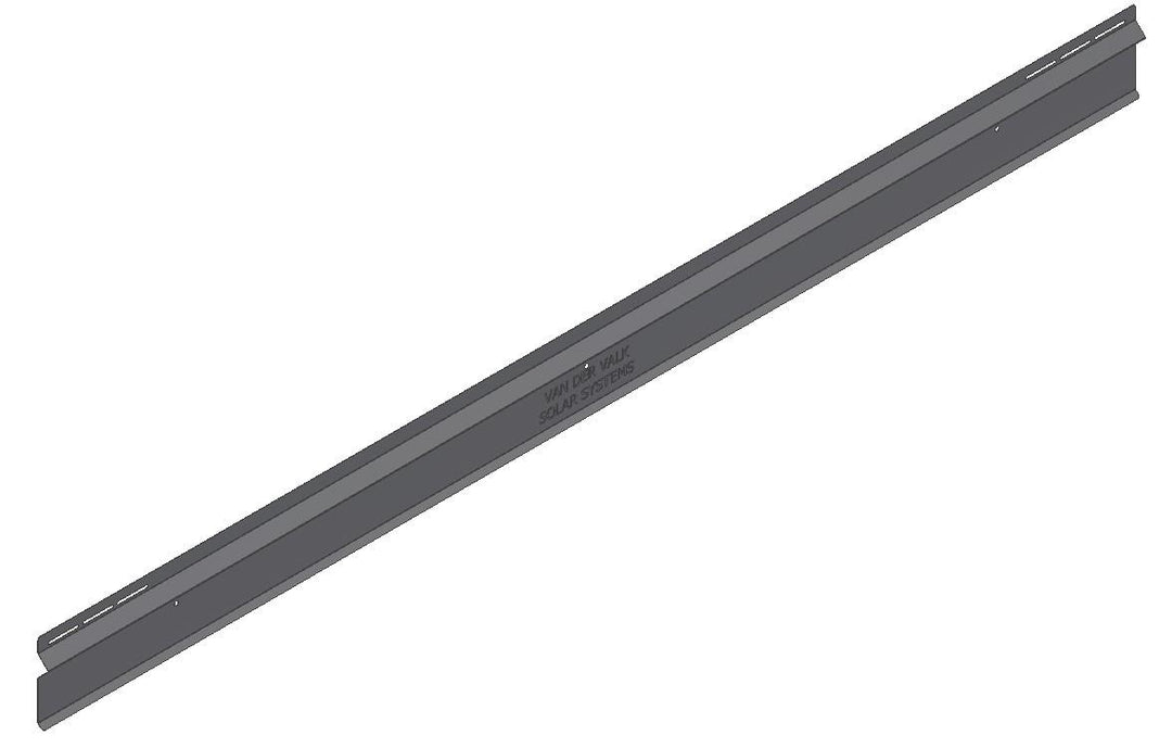 Van der ValkPro+ Galv Rückplatte L10° L=2380mm (742516)