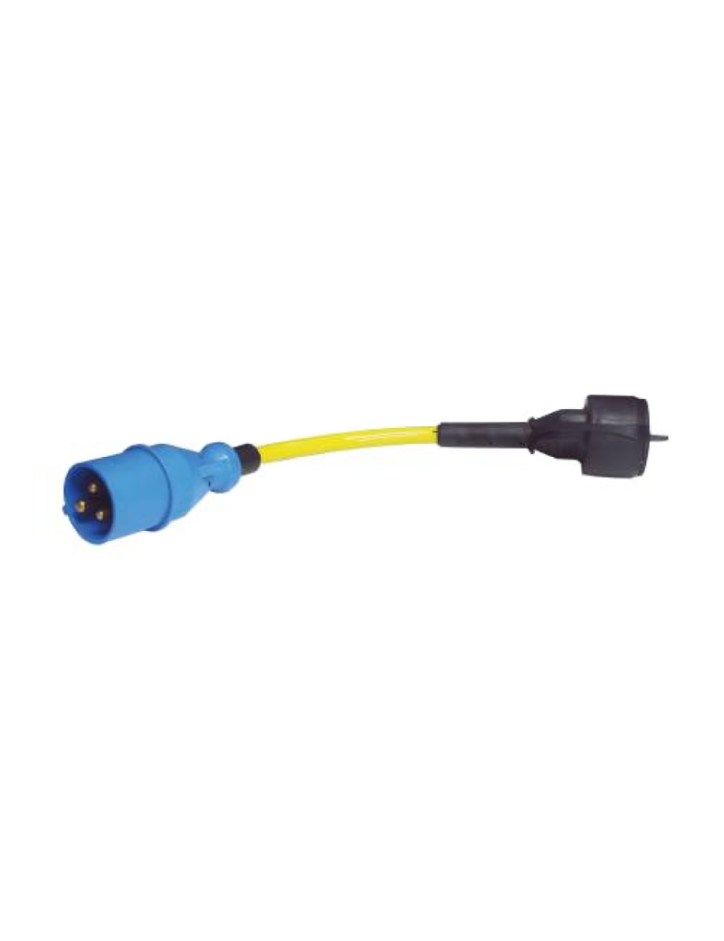 Victron Energy Netzadapter von CEE-Stecker auf Schuko 16 A/250 Vac