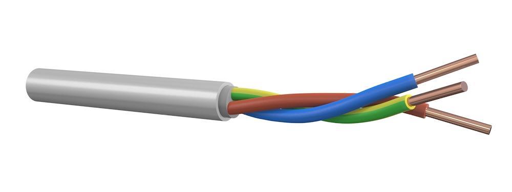 Waskönig+Walter YMvK Dca Installationskabel 3G2,5mm² (100m)