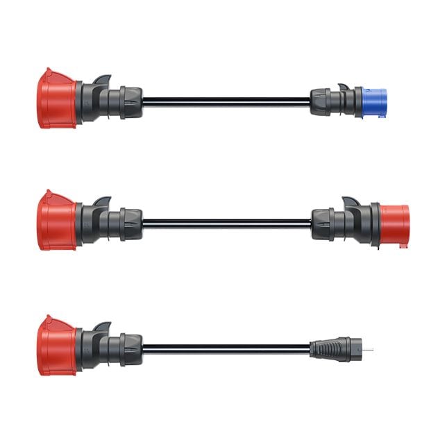 go-e 3-teiliges Adpaterset für 11kW Gemini flex