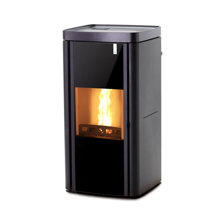 Girolami Soft 22 nera – Holzofen (wasserführend), 22 kW, Schwarz