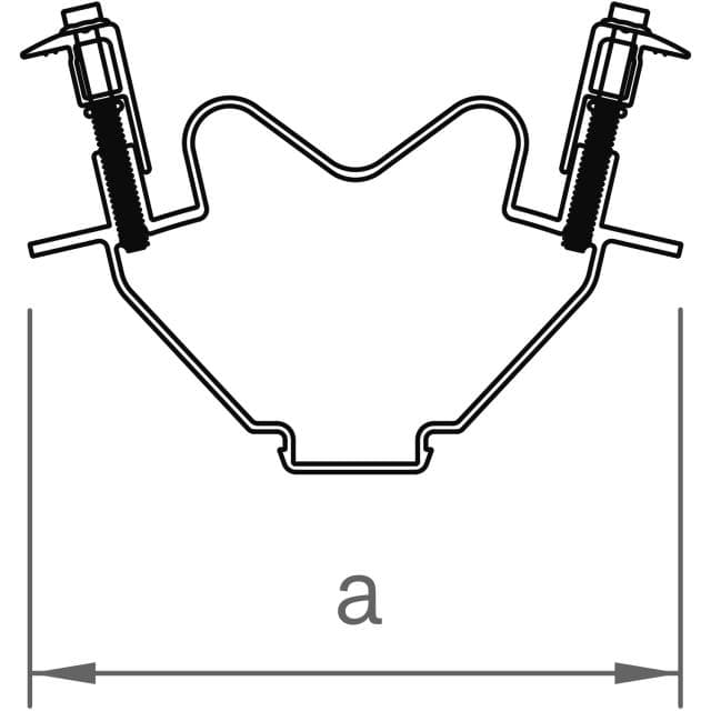 novotegra Modulbefestiger-Set hinten O-W 34-42 mm