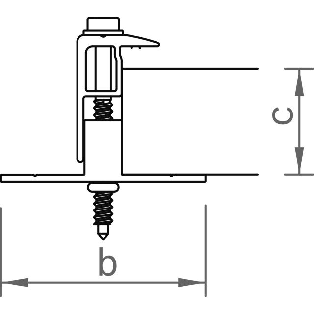 novotegra Modulbefestiger-Set E-K 30-42