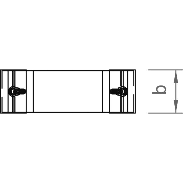 novotegra Modulbefestiger-Set hinten O-W 28-33 mm
