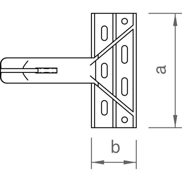 Novotegra side-fix Dachhaken ZD 533 vertikal