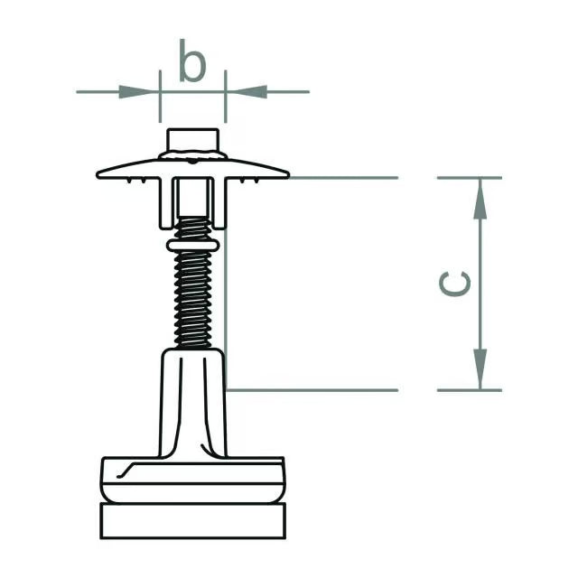novotegra Mittelklemme 30-42 Set C sw
