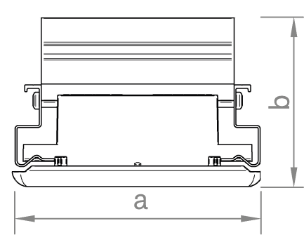 novotegra Abschluss-Set 970mm