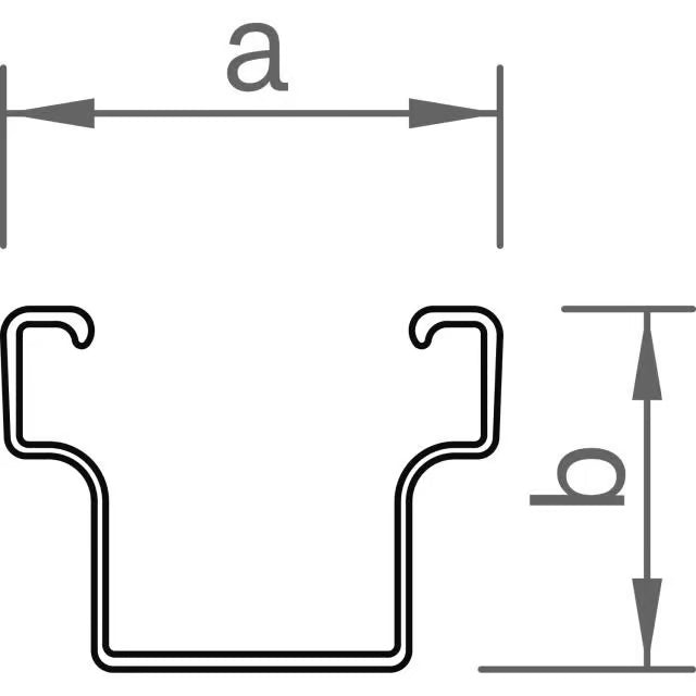 novotegra C-Schiene 38-1,6 5,90m