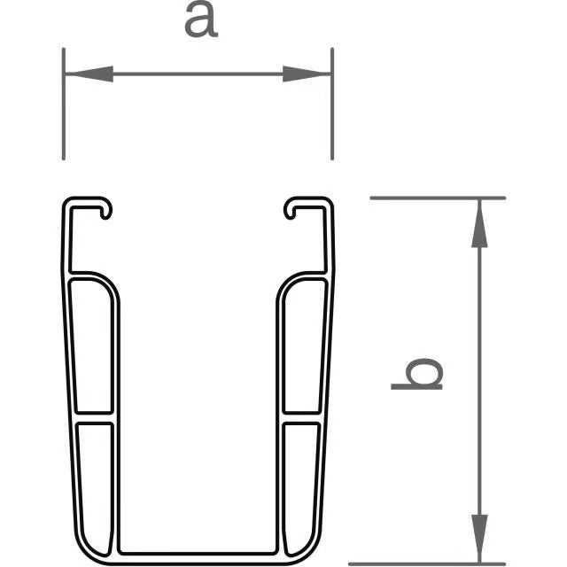 novotegra C-Schiene 71-2 5,90m