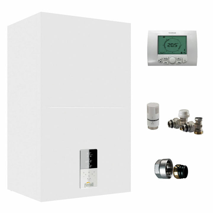 Ferroli Bluehelix HiTech RRT 34 C 30 kW – Gas-Brennwertkessel, 30 kW