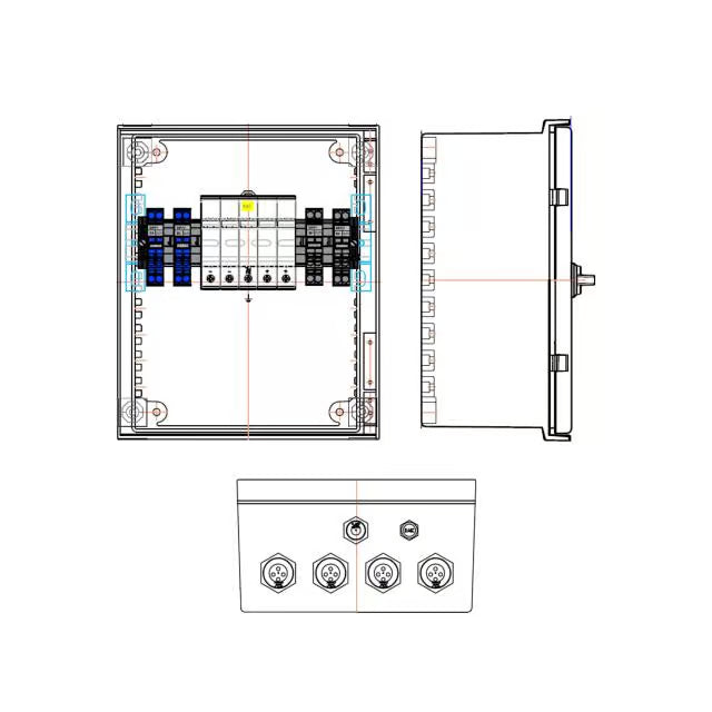 ABL enwitec DC Combiner 1000V, 2MPPT, IN2/OUT2