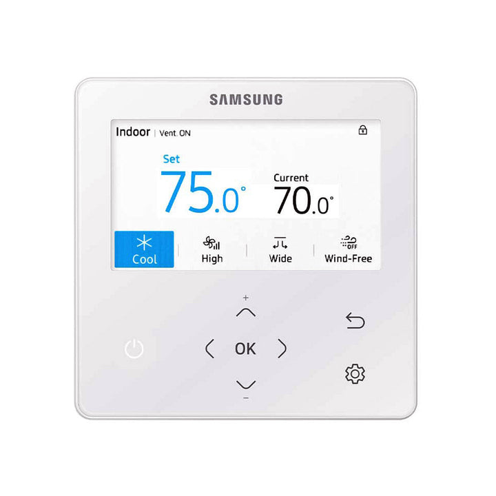 Samsung Kassettengerät WindFree 1 Weg 9000+9000+9000+12000 BTU – Multisplit-Klimagerät (4x), 8/9,3 kW, R32, A++/A+