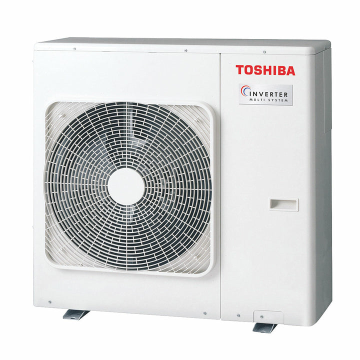 Toshiba SHORAI Edge White 9000+9000+9000+9000+16000 BTU – Multisplit-Klimagerät (5 Innengeräte), 10/12 kW, R32, A++/A+, WLAN