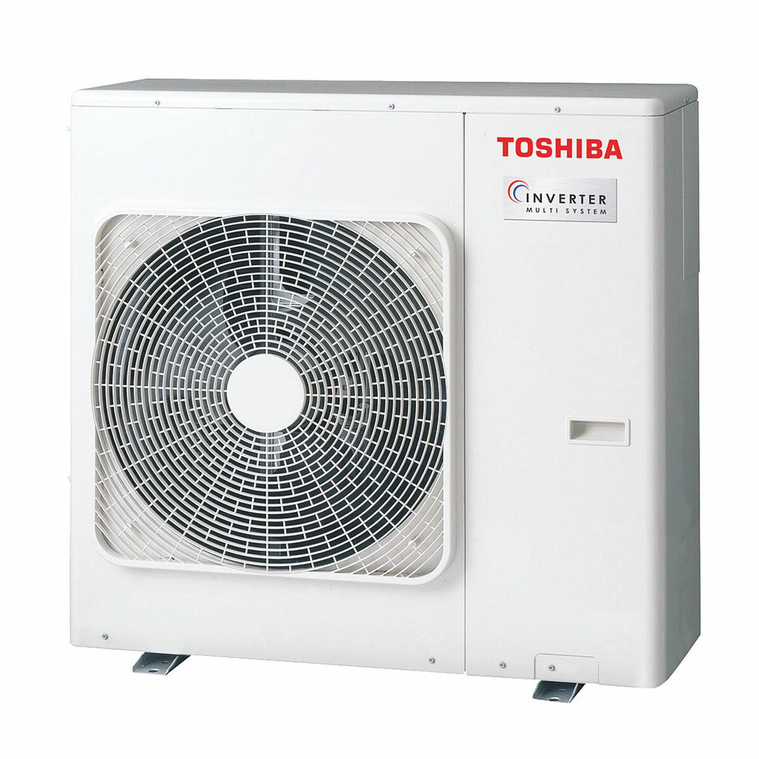 Toshiba SHORAI Edge Black 12000+18000 BTU – Multisplit-Klimagerät (2 Innengeräte), 8/9 kW, R32, A+++/A+, WLAN