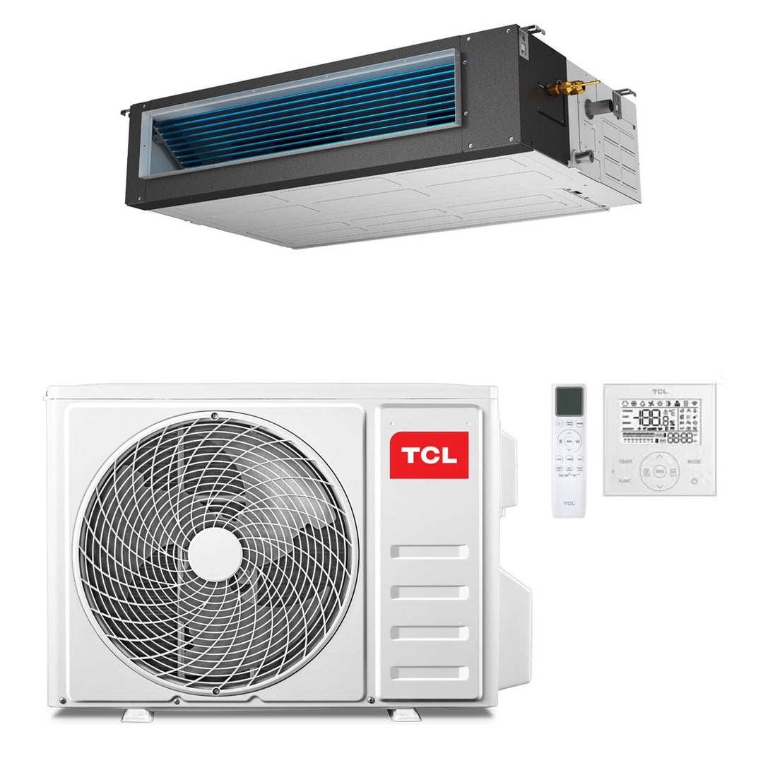 TCL Kanalgerät Serie D 18000 BTU – Split-Klimagerät, 4,7/4,7 kW, R32, A++/A+, WLAN
