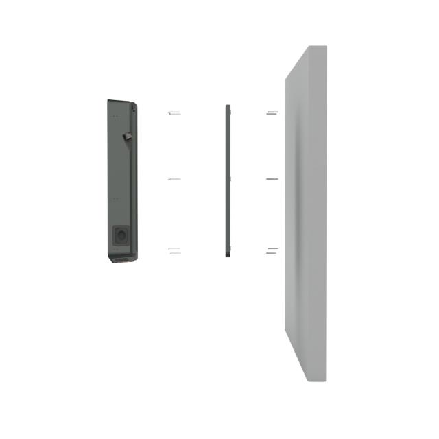 Alpitronic HYC50 Serie 2 49,9 kW 1x 4,5m Wall Mount Plate