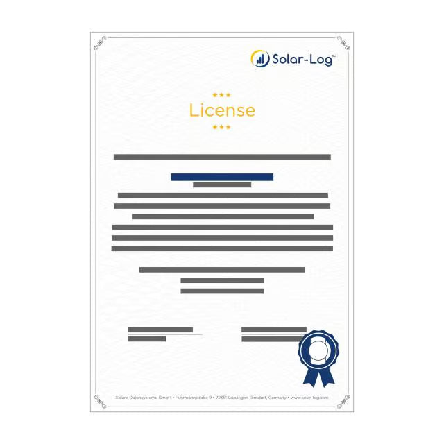 Solar-Log FTP/FTPS Übertragungslizenz - Base 15
