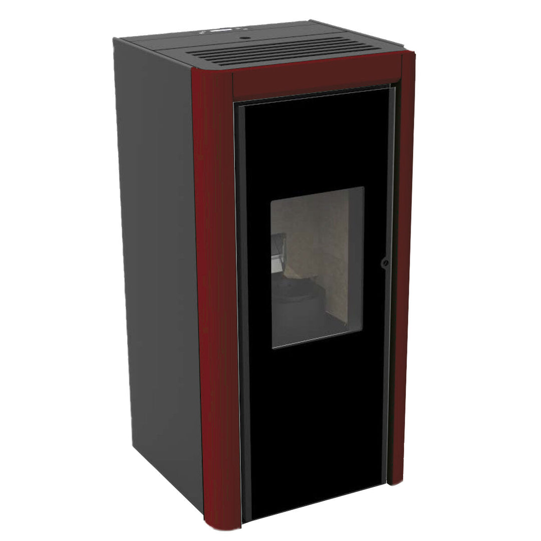 Cola Grace – Pelletofen, 10 kW, WLAN, Bordeaux