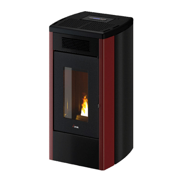 Cadel Atena Plus 14 luftgeführt, kanalisierbar – Pelletofen, 14 kW, WLAN